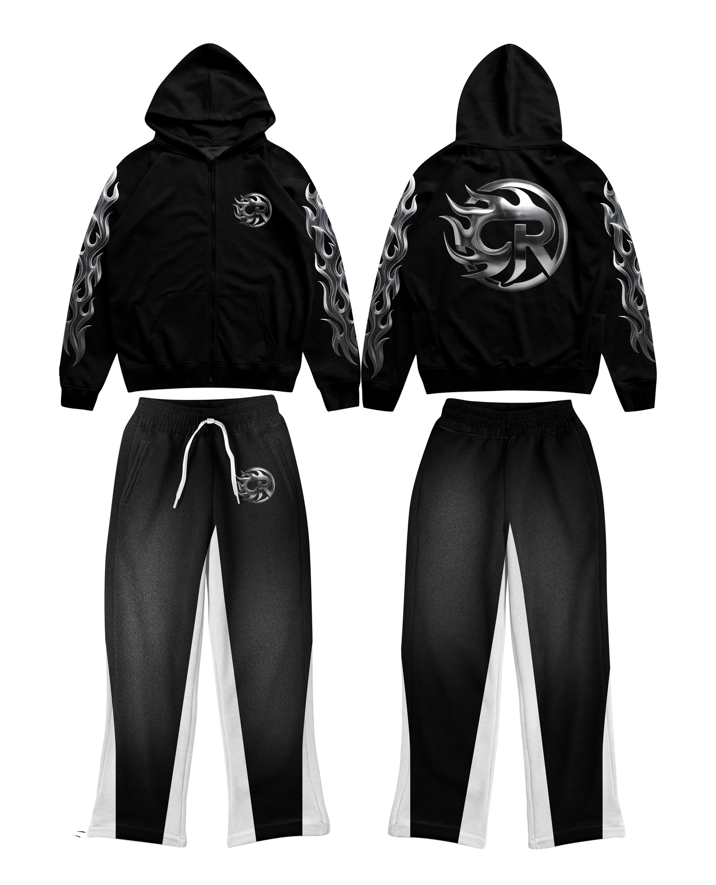 Metal Flame Tracksuit – Crossover Records Collection